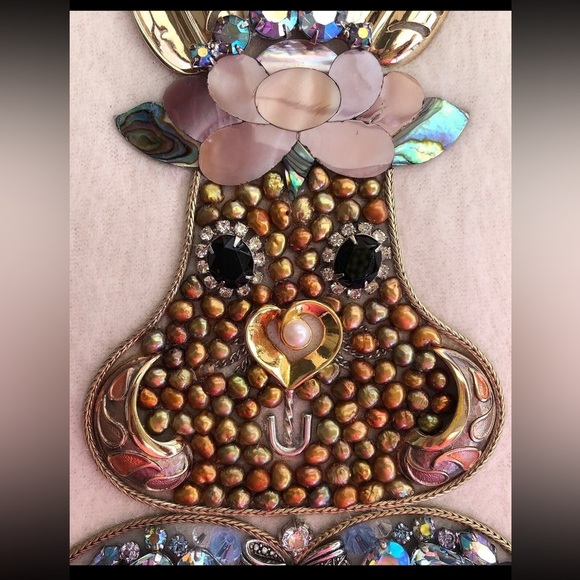 Vintage Jewelry Art Easter Rabbit - Picture 5 of 10